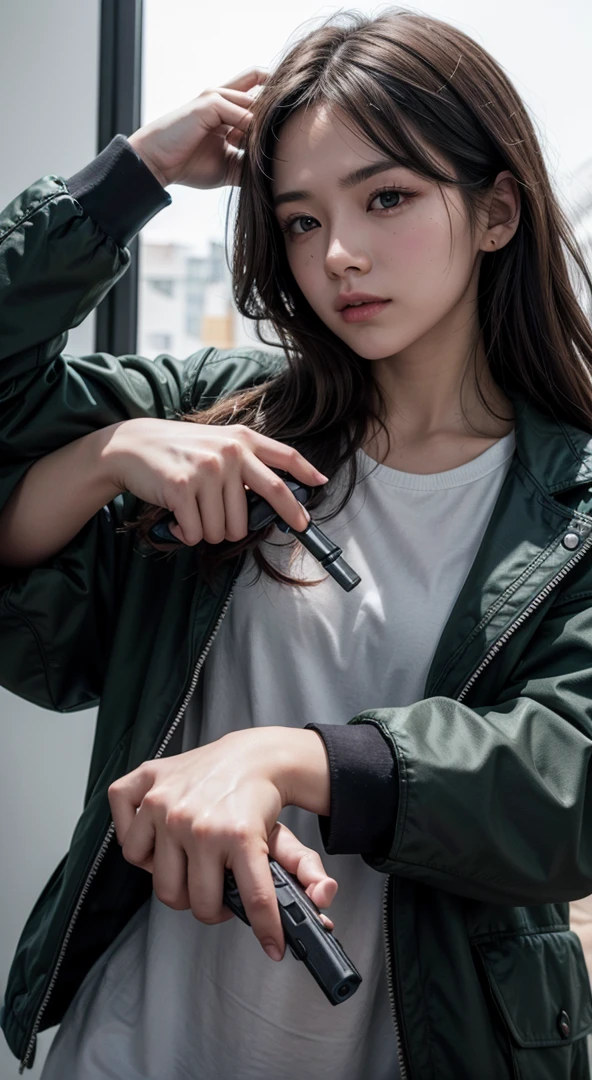 remove gun from hand