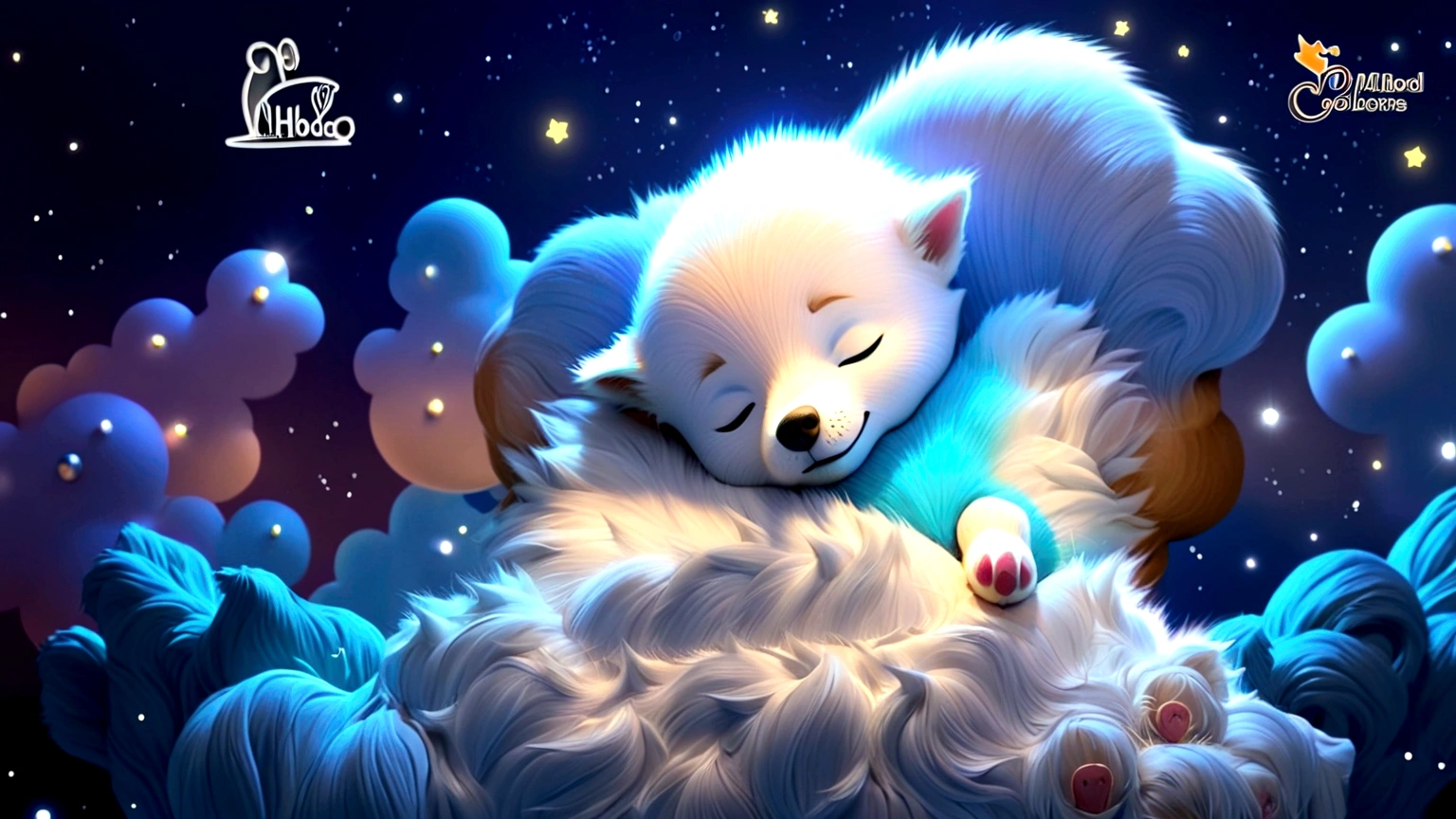 cute dog sleeping