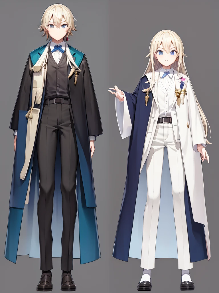 school clothes, pants, students japan , full body, concept art , shota,character sheet