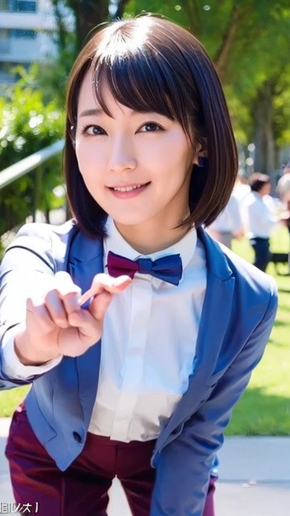 (NSFW),1 female,Beauty,Beautiful face,smile,Crouching and watching the viewer,Office Lady,In a suit,A dignified appearance,Perfect Style,Take off your jacket,Cleavage,break,spread legs,squatting,(show off panty),View from above,Front view,Ultra-realistic,Ultra high definition,Highest quality,8K,Masterpiece