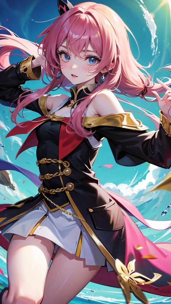 A very beautiful anime girl