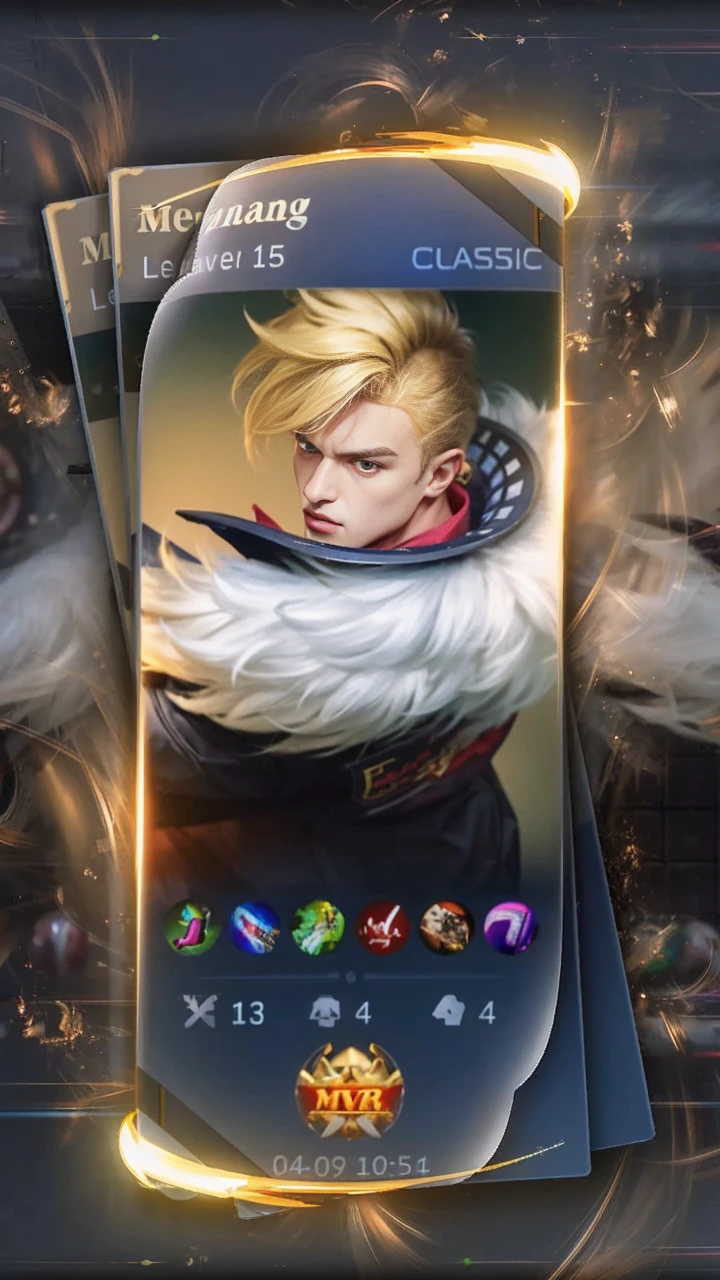 (photorealistic:1.4), best quality, masterpiece, ultra high res, 1man, (detailed face:1.2), (detailed eyes:1.2), (detailed hair:1.2), (detailed clothes:1.2), 4k, (detailed color:1.2), yellow hair, blue jacket, angry face,