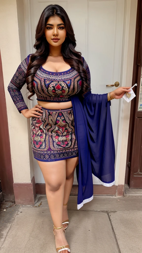 Plus size Sweet indian ai lookbook