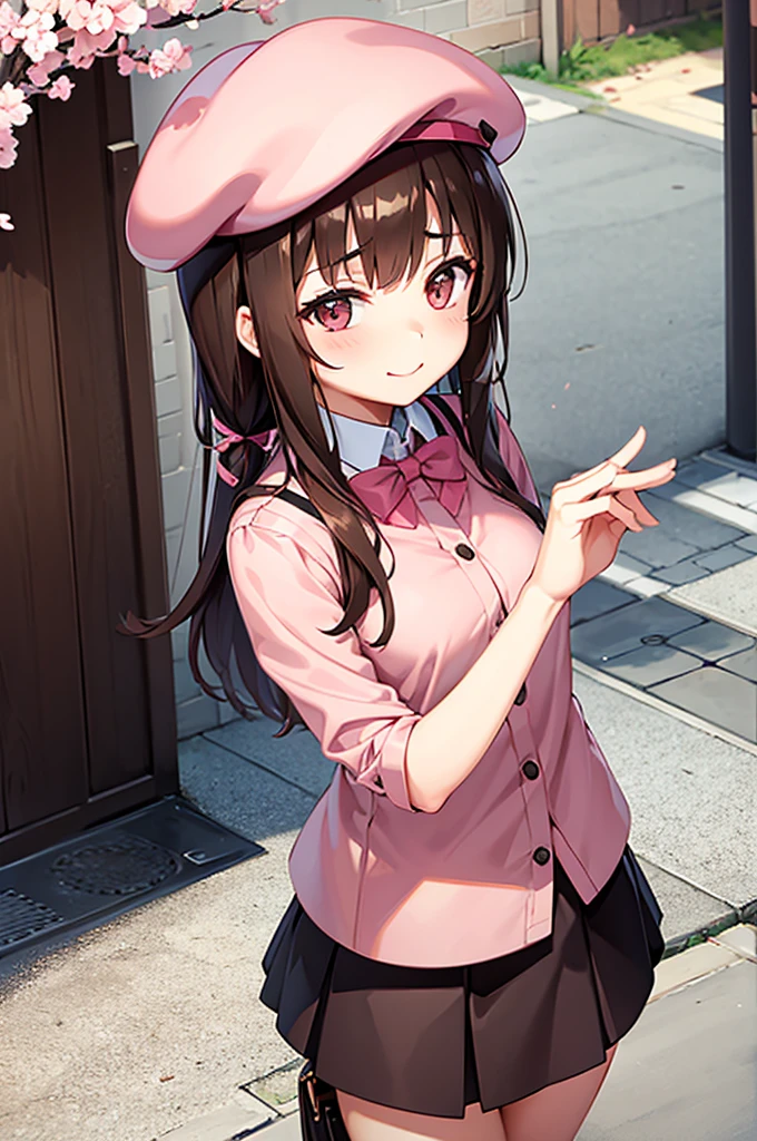 masterpiece, Highest quality, Nico_Yazawa,High resolution, 1 Girl, alone, Brown Hair, short hair, Twin tails、Purple eyes, Cowboy Shot, Frill dress, , Pink Dress, (Cleavage)、(Beautiful thighs)、city, Outdoor, garden, Carrying a red backpack, (randoseru backpack:1.2) Sweaty、Thick thighs、Highest quality、1 boy, hand job,penis、、Big Breasts、Big Breasts、Sweaty、Thick thighs、A lot of semen、Highest quality、4K、ejaculation、1girl, 10years old, loli, cute, grin, naughty smile, flat chest, cute children fashion、Ahegao、In the city、Many passersby are surrounding the girl.、、Thick thighs、projectile cum、Blowjob、Micro Skirt、Striped underwear