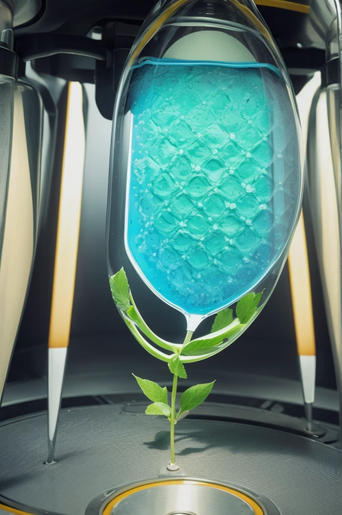 Create a flag with an emphasis on biotechnology