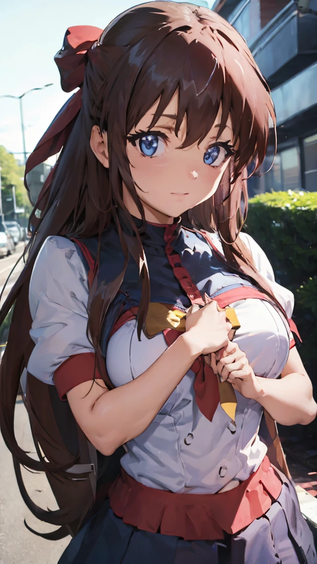 schoolgirl、Sexy pose