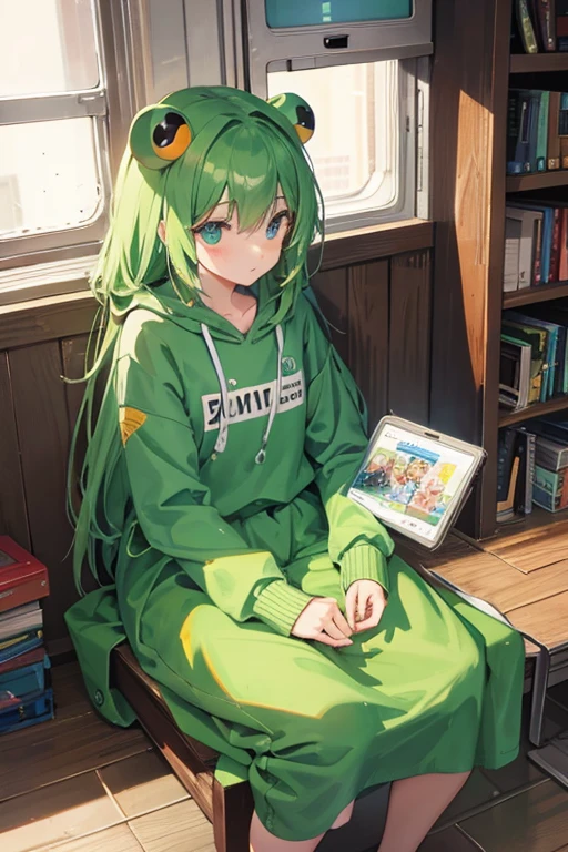 Sitting Frog