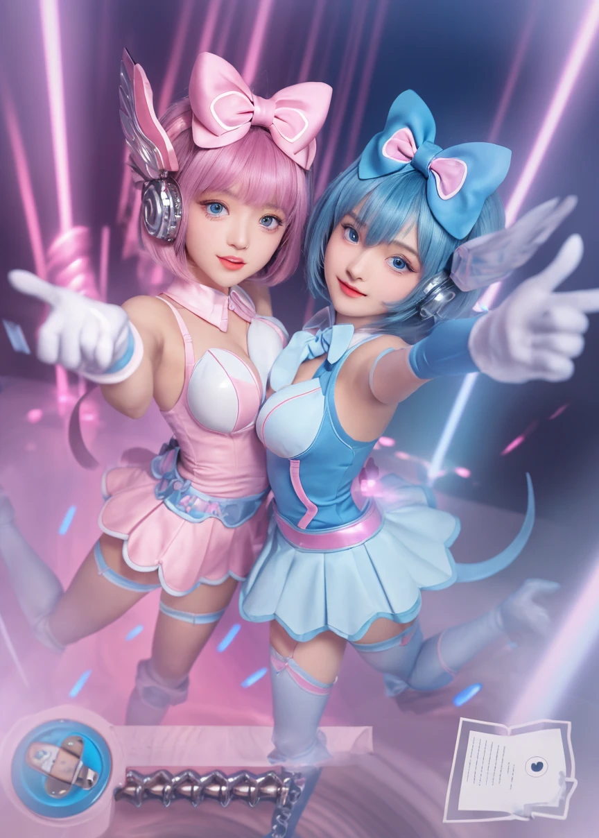 (masutepiece: 1.3), (max resolution: 1.2), (Ultra HDTV: 1.2), cinematric light,  Detailed eyes and skin, detailed facial features, Resolution in 8K, Perfect Style, Beautiful face, acurate, Anatomically correct, Highly detailed facial and skin texture, Detailed eyes, 二重まぶた, tthin eyebrows, Glitter Eyeliner: 1.2, Natural cheeks, shinny skin, Fair skin: 1.2, Shiny little necklace, (Glossy lips: 1.4), (State-of-the-art clothing:1.2)、 (mischievous look: 1.2),Little Devil Woman , Highly detailed facial and skin texture, Detailed eyes, large shiny earrings, shiny lips: 1.4,Exposed cleavage，Full-body angle of view，Beautiful eyes， long, A sexy，Have sex appeal，Dynamic angle of view，Pose Seductive，Physical beauty，long legged，beauty legs，Thin leg。