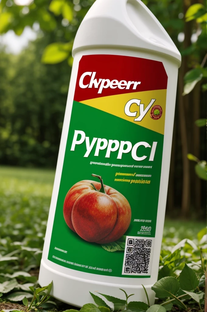 Label of a pesticide called CYPER-PLAGUI