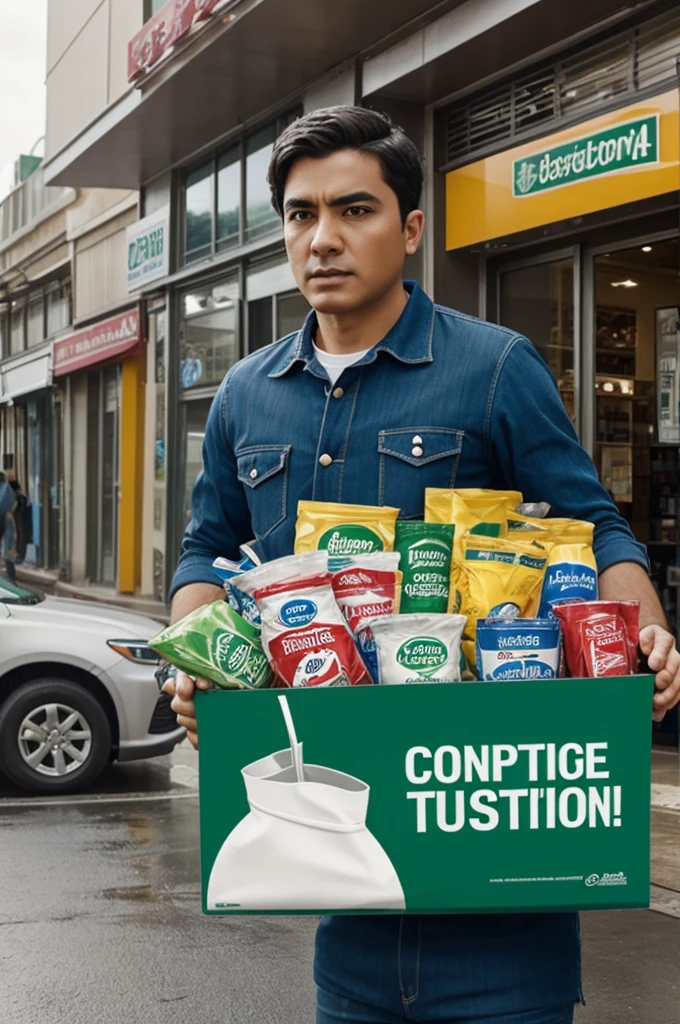 An advertising campaign that promotes responsible consumption and waste reduction.
