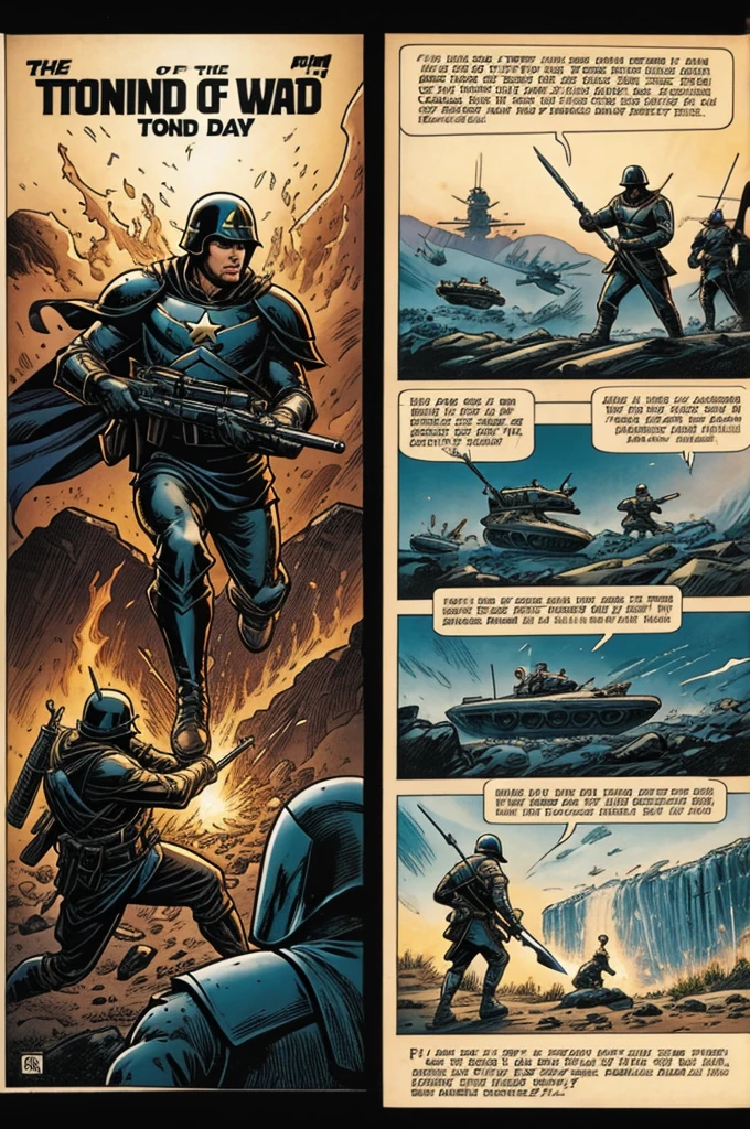 Comic of the thousand day war