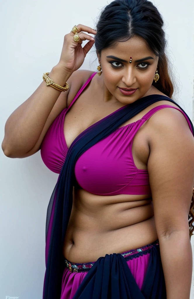 Looks like Anushka Shetty, thick figure, heavy physique, Masterpiece, Best quality, high clarity eyes, critically flawless,sharp picture, Full portrait, High pixels, perfect face, perfect eyes, beautiful face, perfect hands,perfect fingers, in Peter Paul Rubens style, by Peter Paul Rubens, baroque style, acrylic on canvas, highly detailed, description: "Create a nymph inspired by the tales of Greek or Roman mythology, embodying the essence of a natural element or location, and possessing a unique ability or trait that sets her apart.", strapless Bra of ancient times, strapless bralette, armpits showing,