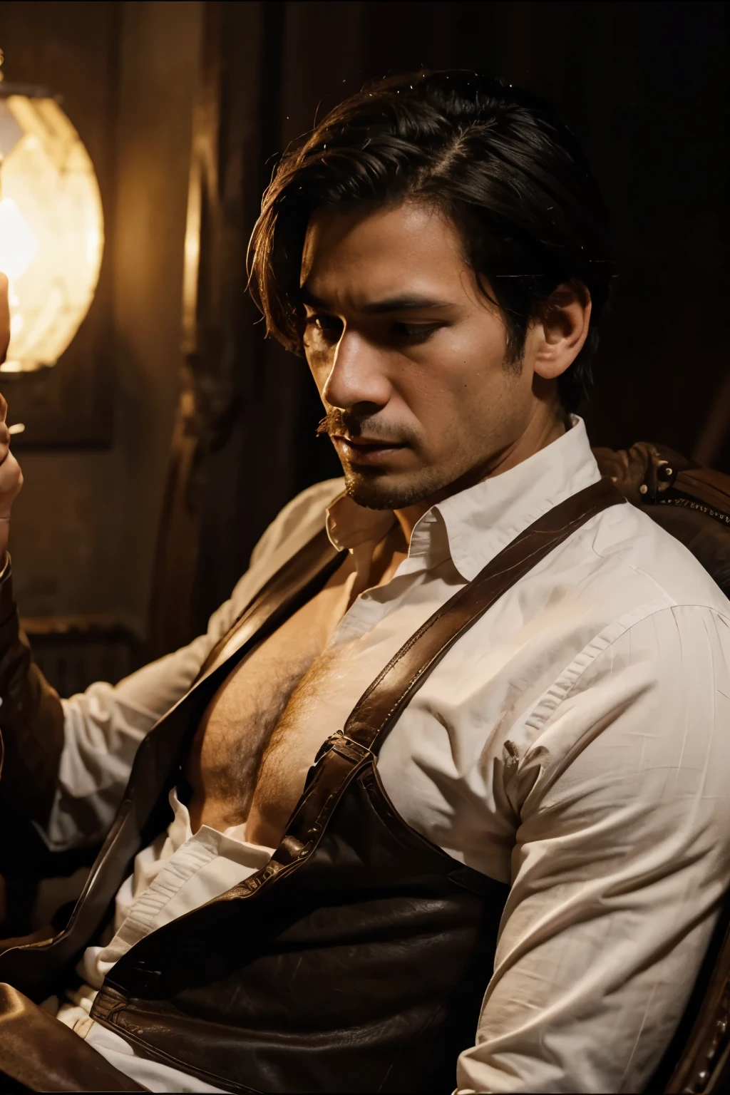 describe the character of a man who feels he is not worthy of love