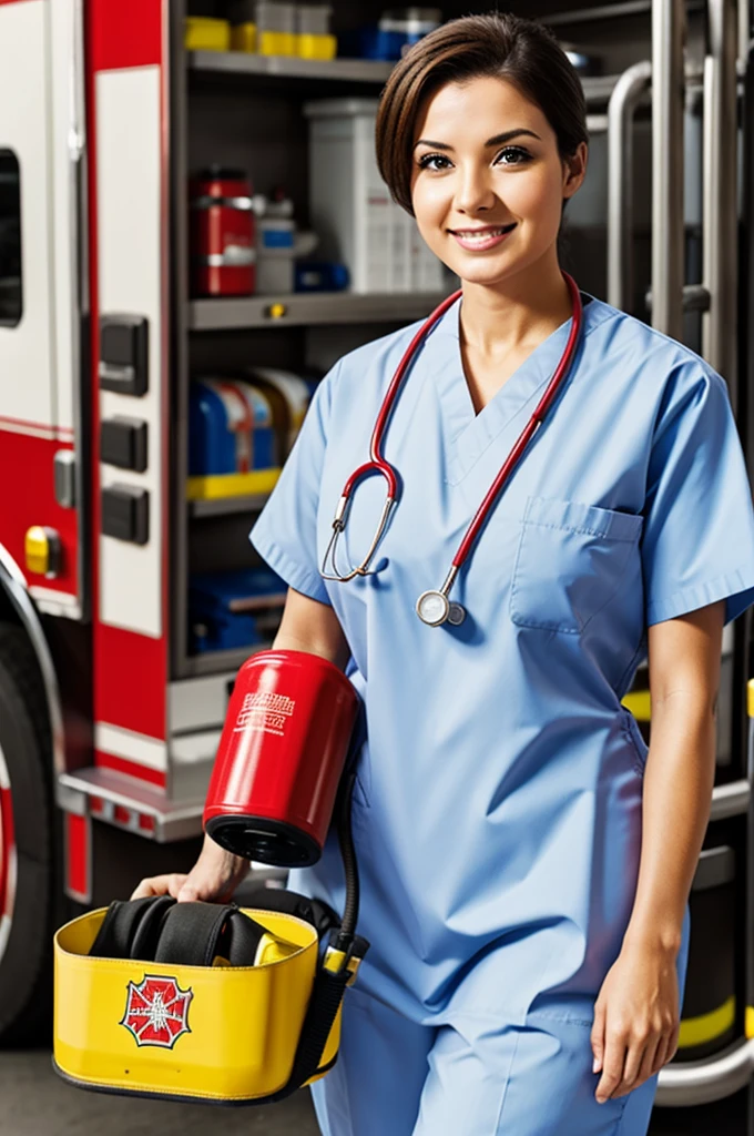 Master firefighter nurse