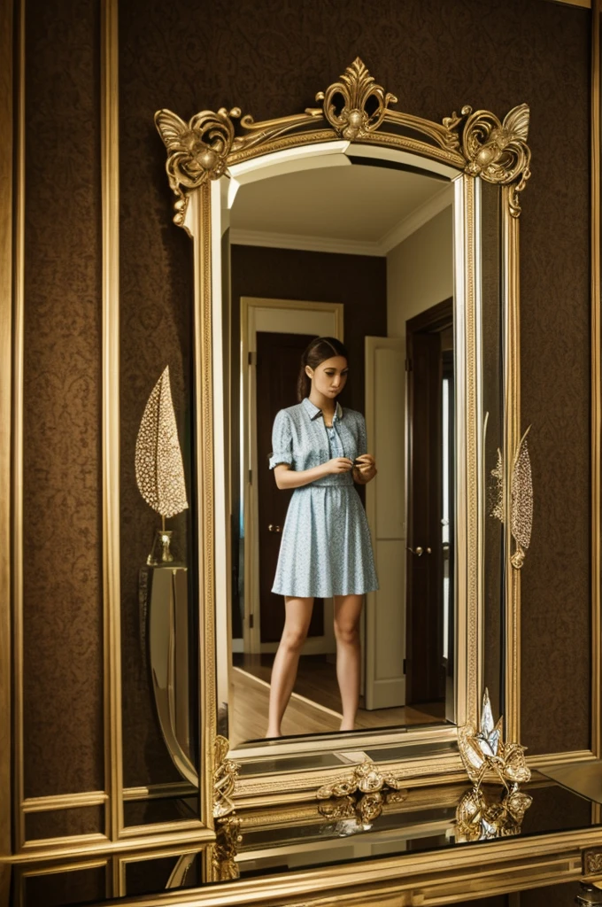 Through the looking glass "The butterfly effect" using cd and mirrors