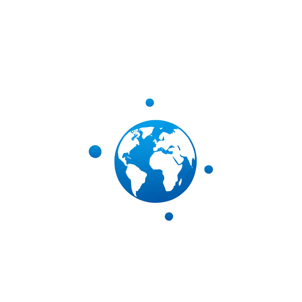 Hands forming together to make the earth logo, icon, symmetrical, earth, planet, hands