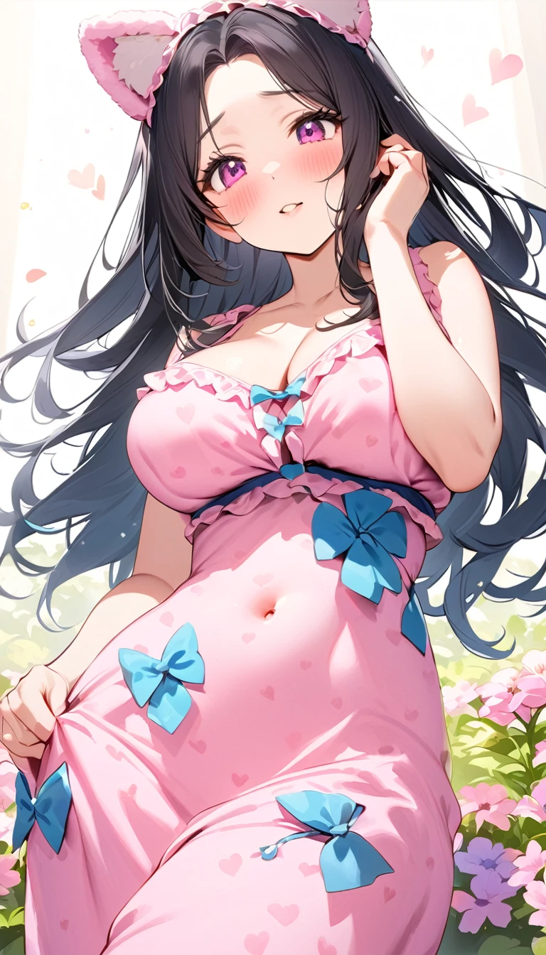 {{{{{16k,Ultra High-resolution realistic romantic photo of neat sexy Instagrammer in loungewear as a pure embarrasslng virgin as pretty as a actress in the flower field, The way she embarrassed herself is adorable, she transforms into a cute silicone doll of third ranks higher and radiates glowing charm, expressing femininity all over her body while being made into an adult, The more shy she is, the smaller and neatly her face becomes}}}}},{{Extremely detailed}},{{{{{dye her cheeks flush and integrated her head pure small, thick lips, Enchanting thick gross idol's Lips}}}}},{{{{{the best glossy bang neat straight virgin hair}}}}},{{{{{She get more attractive and smoother her body, The bigger her tits get, the thinner her bare waist gets, her breasts have become large, soft, and cleavage-like as she's carefully rubbed them, She's trying to make a cleavage with her hands over her growing white tits, she is transformed into a pure virgin, and her expression and appearance are transformed into that of a pure, unused virgin, so clean and pure, Her white tits are so fluffy that they overflow if not lifted up, and are depicted in great detail, She's the cutest in her loungewear, embarrassed by her adorably overflowing white tits, Such a cutie moves up and down and shakes her tits in a lewd cowgirl style}}}}