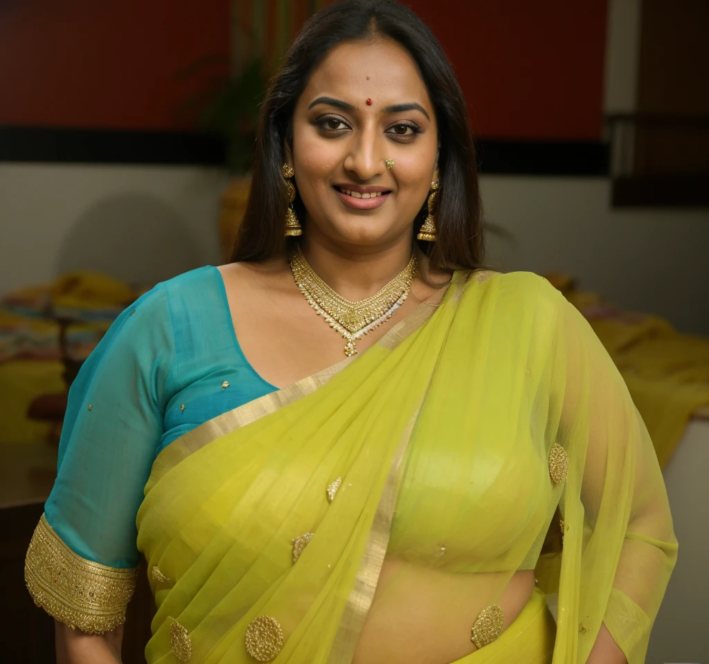 Foto RAW, photorealistic, photography, full body shot, 50 years old Woman, master shot, perfect eyes, goddess like beauty, pierced eyes, perfect thick chubby mallu Desi aunty bhabhi, Wearing a Stanapatta, a chest-band.Saree model, model Photography, Indian saree shoot, Indian traditional wear advertising photography, traditional wear brand shoot, face of Indian actress Sonakshi Sinha, masterpiece, realistic, realism, incredible details, pleasure, photorealism, detailed skin, skin pores, high contrast, photorealistic Artstation 8k HD digital art trend of high definition and detailed realistic skin texture, ultra detail, realistic skin texture, armature, best quality, ultra high definition, (photorealistic:1.4),, high resolution, detail, raw photo, sweat, Re sharp, by Lee Jefferies Nikon D850 Film Stock Photo 4 Kodak Portra 400 Camera F1.6 Lens Rich Color Ultra Real Realistic Realistic Textures Dramatic Lighting Unreal Engine Trending at Art Station Cinestill 800,(pele altamente detalhada: 1.2), 8k UHD, DSLR, soft-lighting, alta qualidade, grain of film, Fujifilm XT3,she didn't like to wear blouse or bra, she is happy to wear only saree, she hates blouse or bra, detailed hairy armpits, hyper realistic skin, skin pores, sweat, veins,