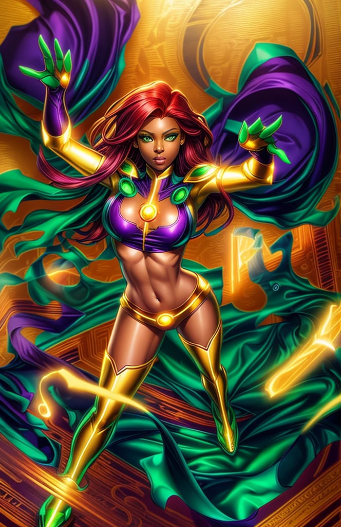 Starfire  naked