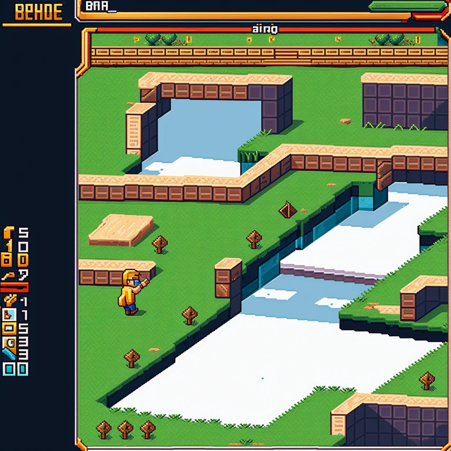 2d pixelart game
