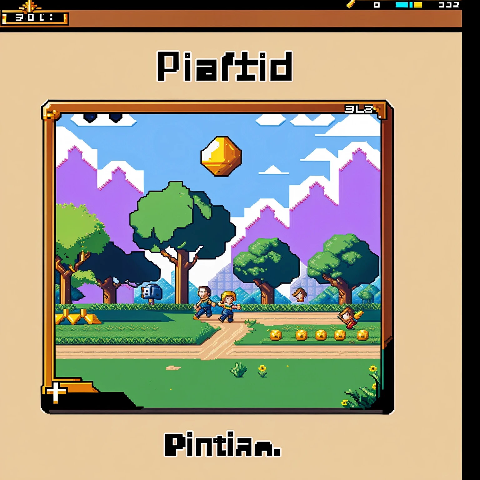 2d pixelart game