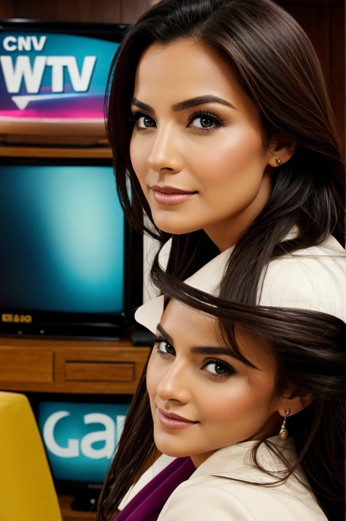 Tv woman guapa