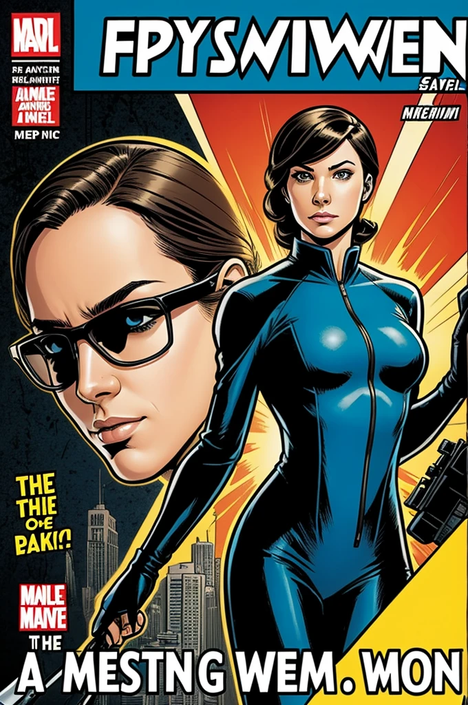 Make a title for a comic called, Spy women