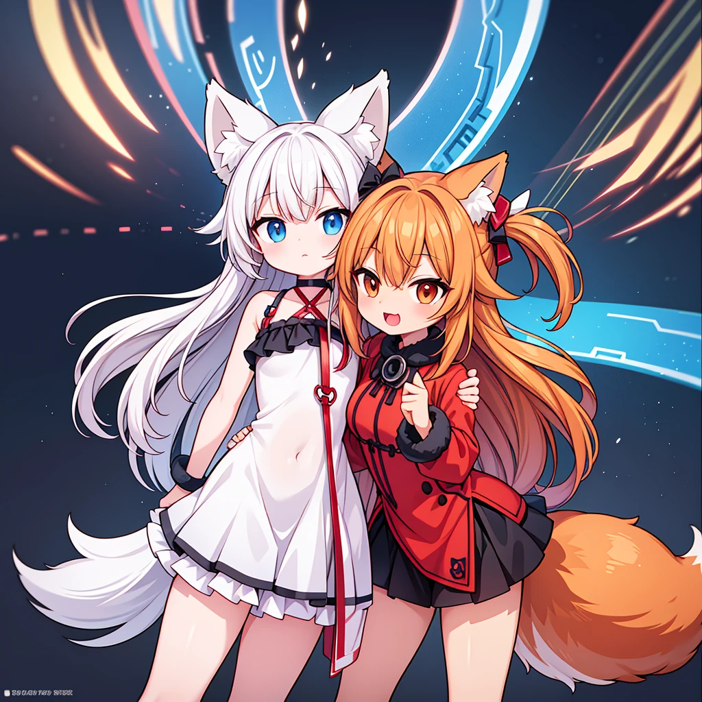 Generate the same character as the image, Full HD, 4K, no blur, High definition, the furry fox anime style character, change the character's clothes, neckleace, show your legs, open clothing, succubo sensual,