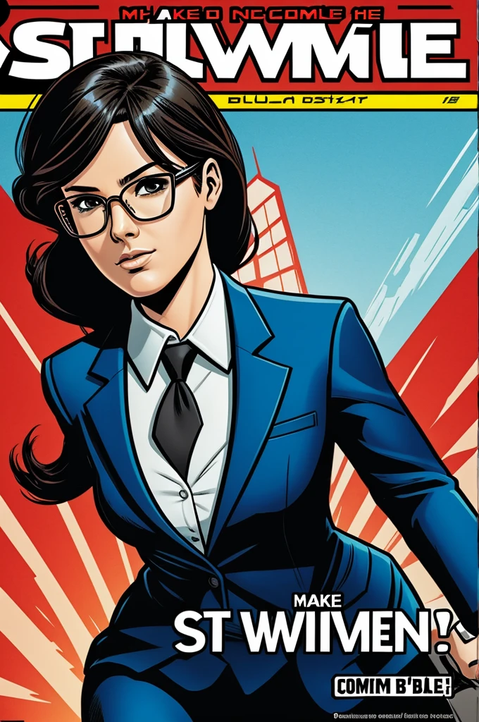 Make a title for a comic called, Spy women 