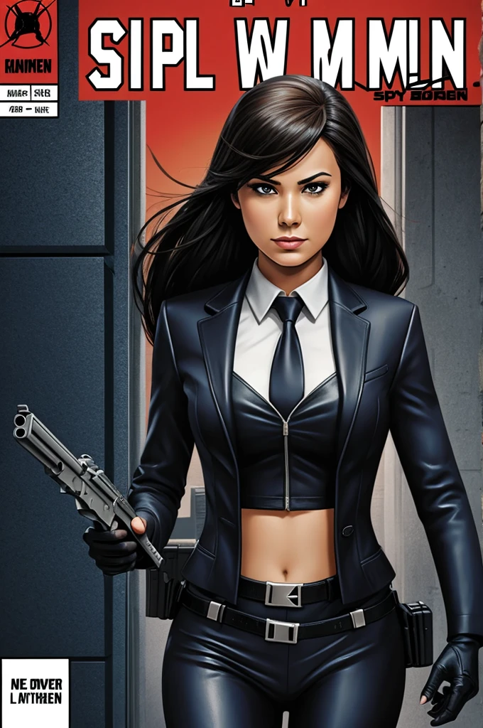 Make a title for a comic called, Spy women