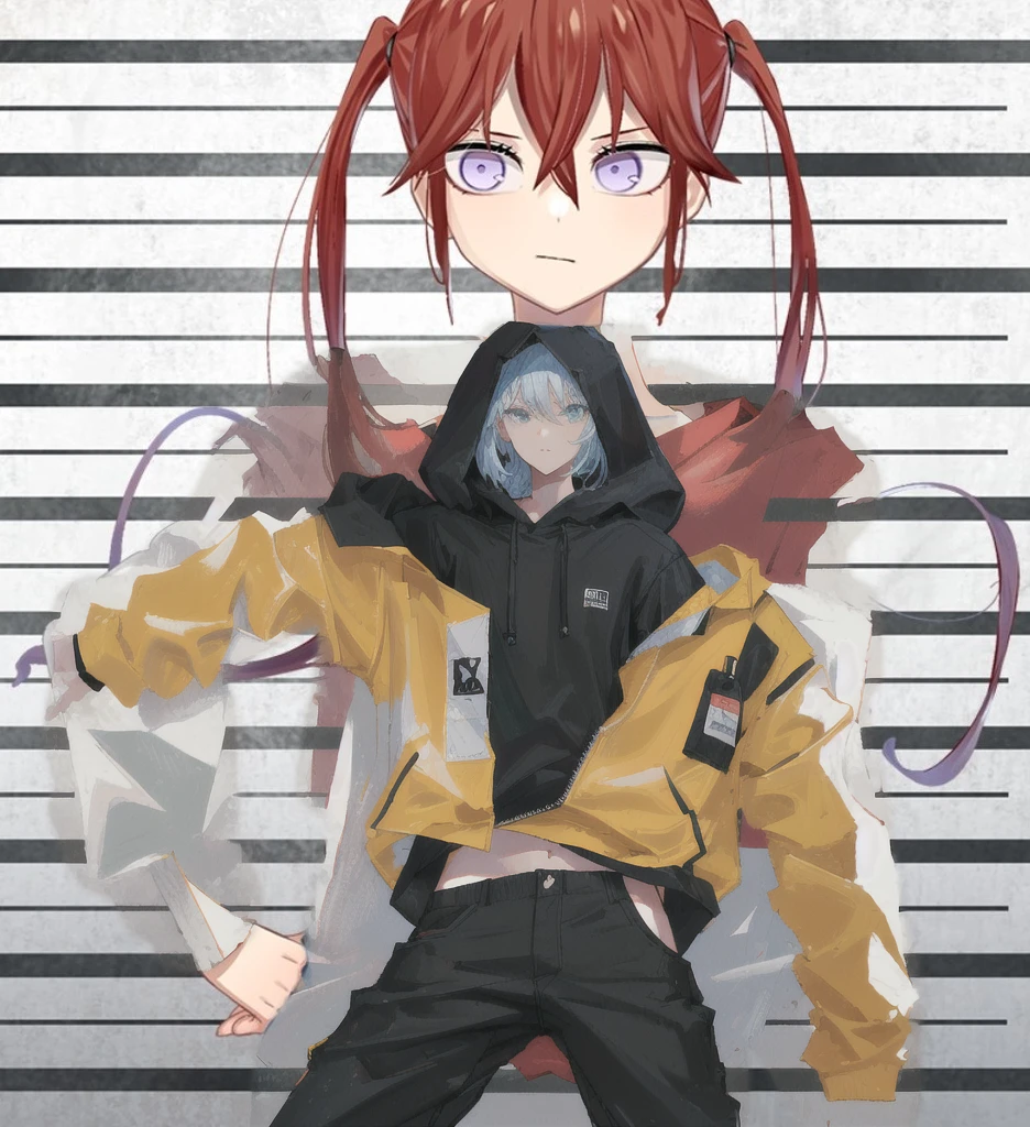Black hoodie, skinny pants, slim thighs,armpit crease,