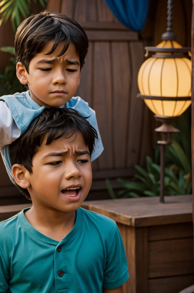 Boy in pain Disney