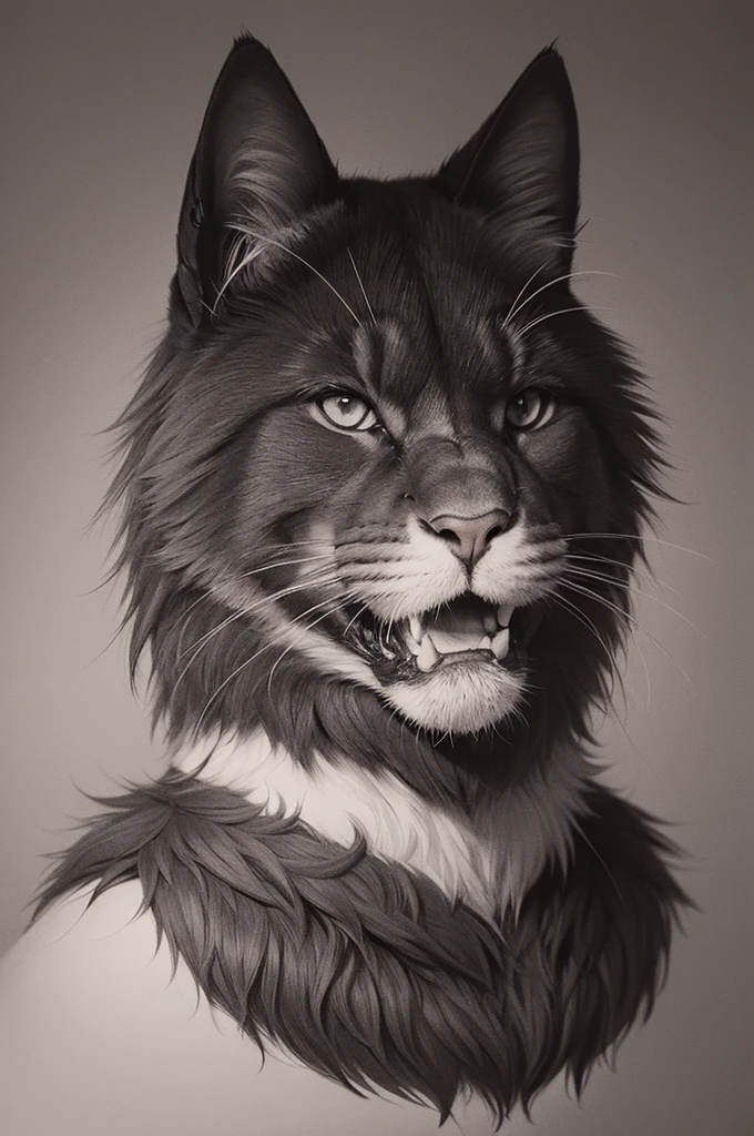 A drawing of a furr revealed