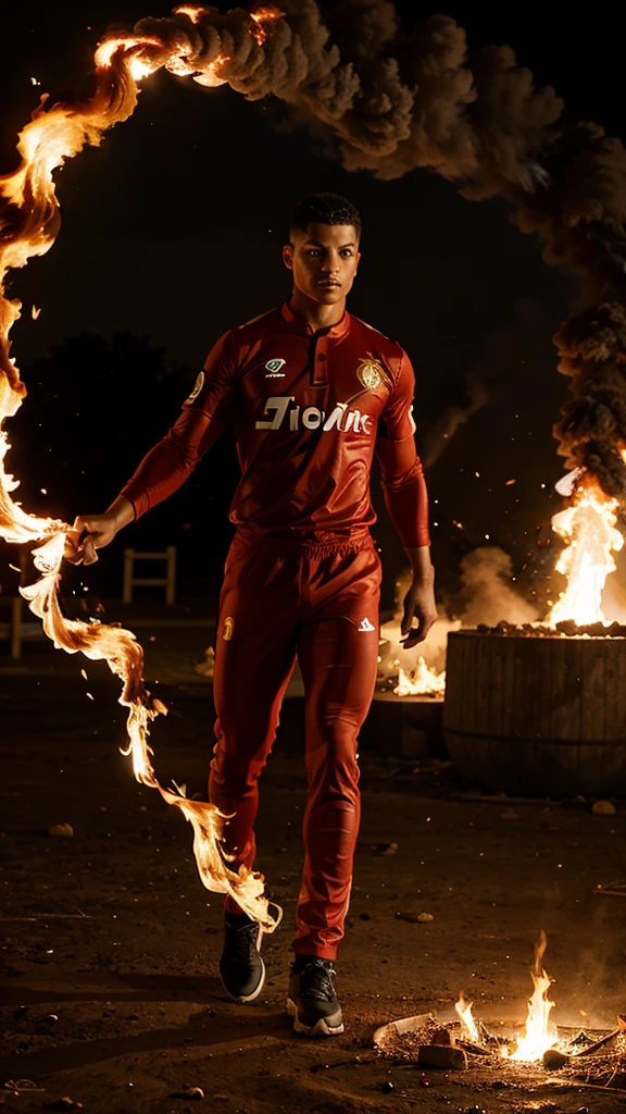 fire tornado cr7