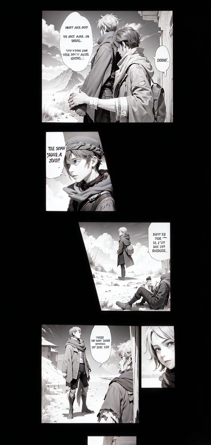 Two brothers talking