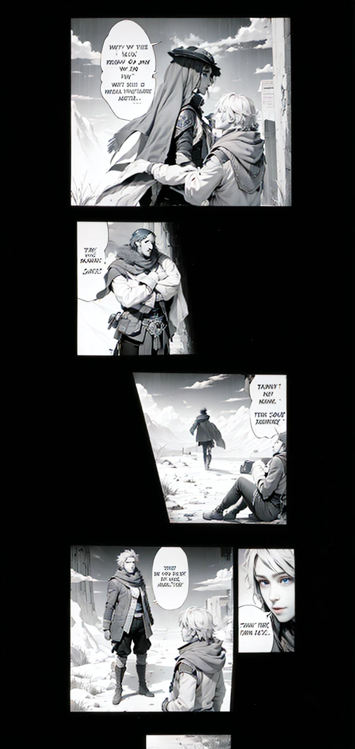 Two brothers talking