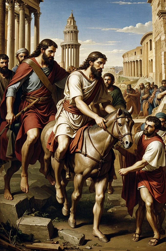 Rome 100 years after Christ with the Apostle Paul on the move 