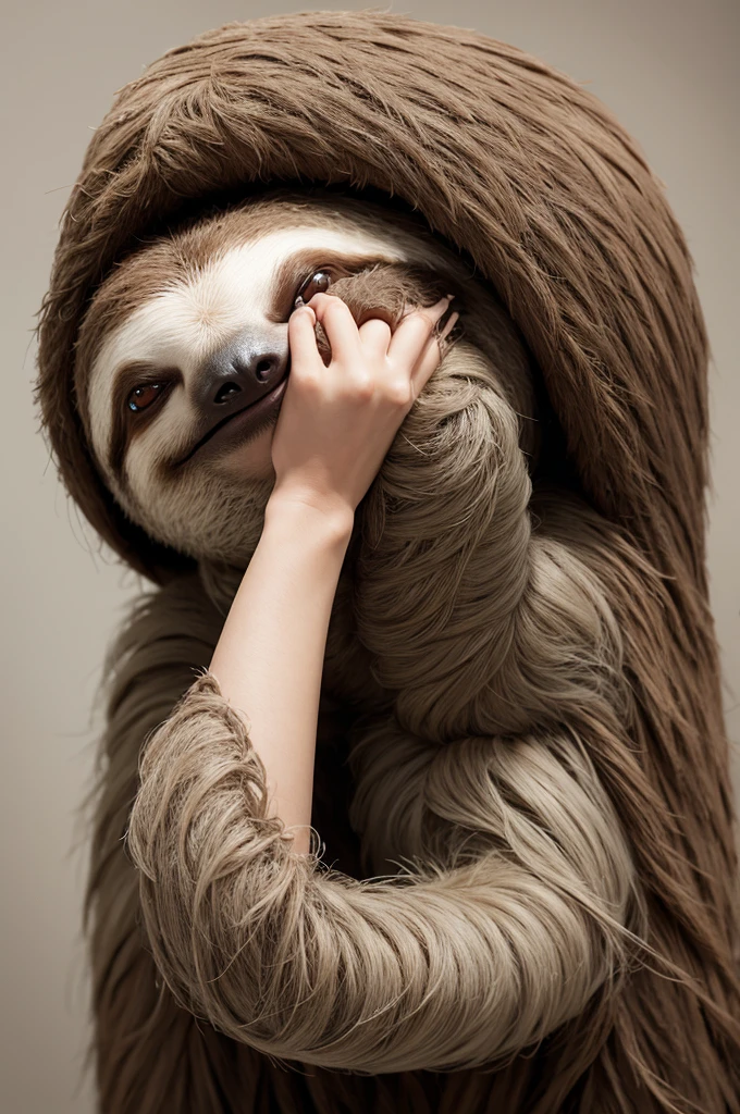 Sloth crying