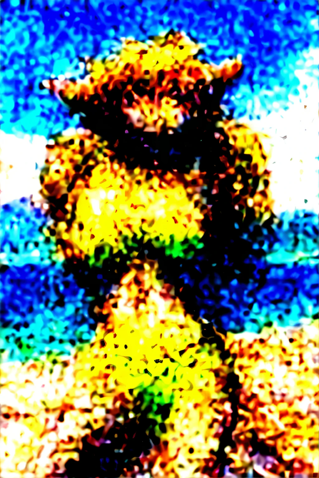 (best quality, masterpiece:1), solo, furry female anthro, basitin, fur texture, long ears, green hair, tribal markings, (bikini, micro bikini, skimpy, blushing,, fingers, finger claws, long hair, muscular, large breasts, tail, (outdoors, beach), upper body shot, by zackary911, by fluff-kevlar, by wizzikt, by ruaidri, by braeburned, by dacad, by zaush,