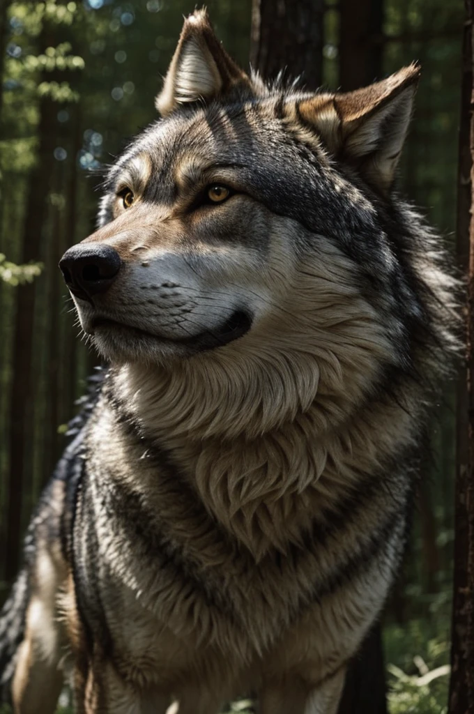 Wolfman, Anthropomorpher Wolf