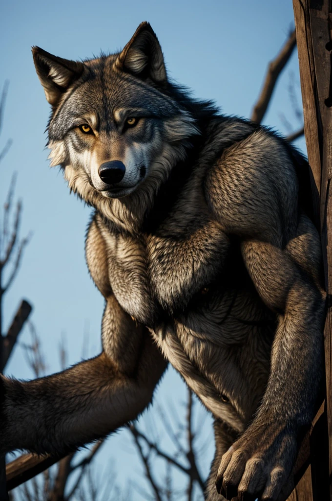 Wolfman, Anthropomorpher Wolf