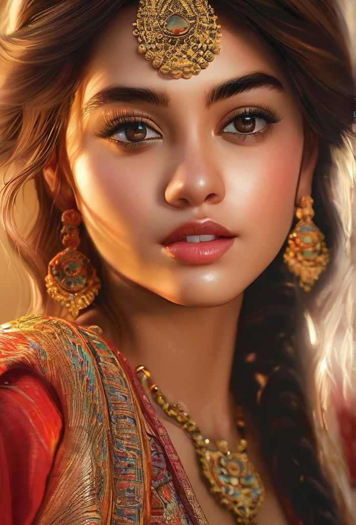 beautiful detailed girl,1girl,beautiful detailed eyes,beautiful detailed lips,extremely detailed eyes and face,long eyelashes,beautiful detailed skin,beautiful detailed hair,soft warm lighting,golden hour lighting,golden hour,warm colors,vibrant colors,cinematic lighting,highly detailed,hyper realistic,oil painting,masterpiece,photorealistic,intricate details,award winning,ultra-detailed,4k,8k,highres,best quality