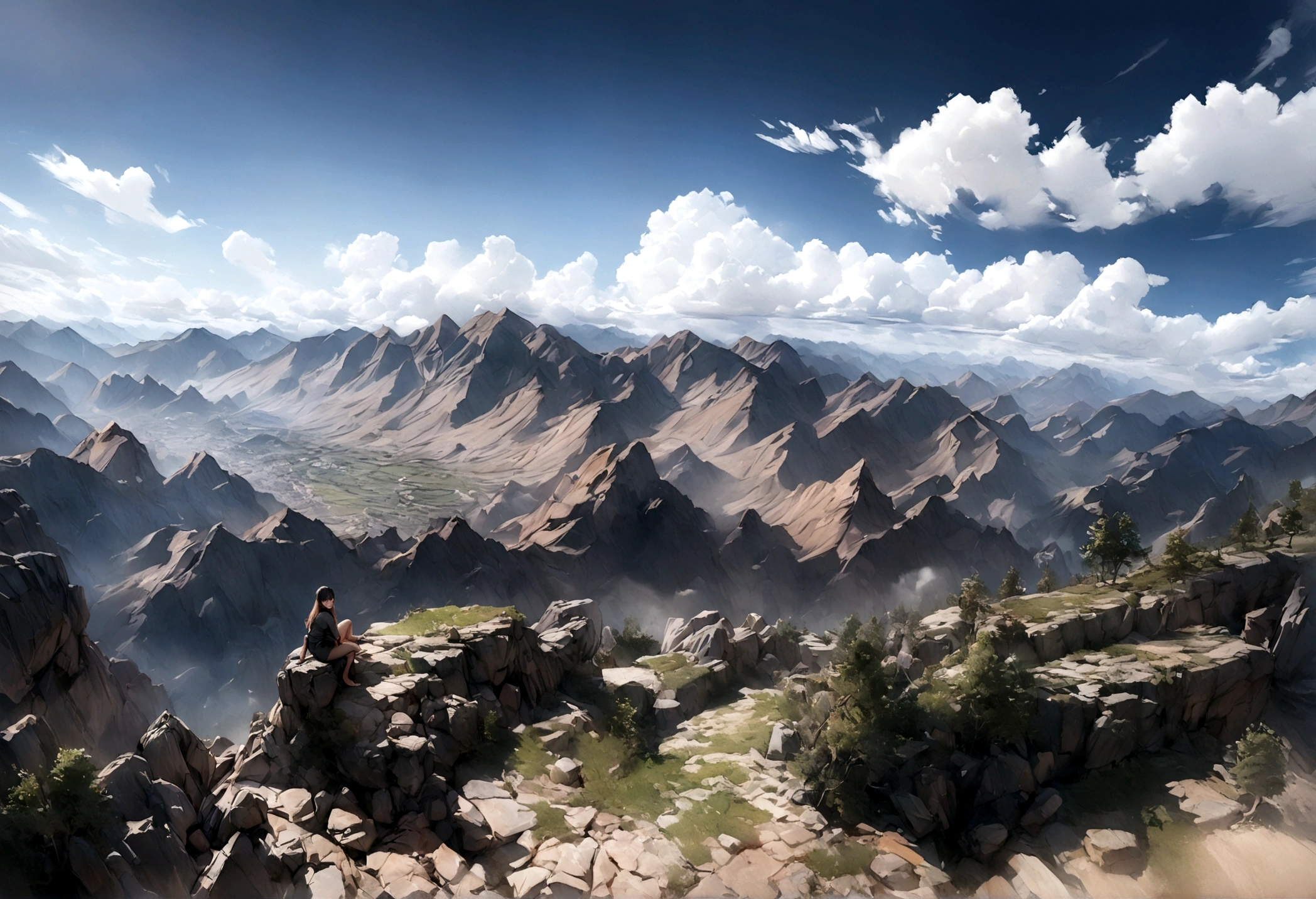 (((Top quality, 4k, 8k, high resolution, masterpiece: 1.2))), (super detailed), (realistic), (photorealistic), (photorealistic: 1.37), (HDR, UHD), (studio (lighting)), ultra-fine drawing, sharp focus, physically based rendering, highly detailed, professional, vibrant colors, perfect ditaile hand, highly detailed realistic eyes, 

monster,Orc, Goblin,

anime, cartoon, kawaii, qute, (((Long shot, Panorama, Distant view, Vast landscape))), knees, feet, looking at viewer,