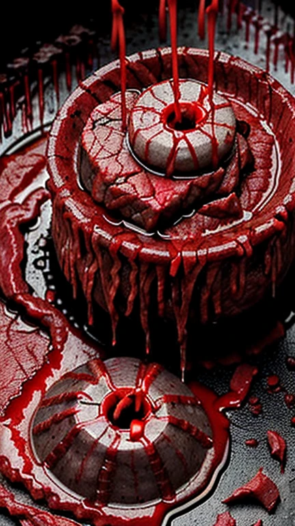 ((bad quality)), ((disturbing)), (((splashed veins))), (((((gore))))), ((extremely disturbing and deathbringing imagery)), ((((real grinded bloody human meat parts))))