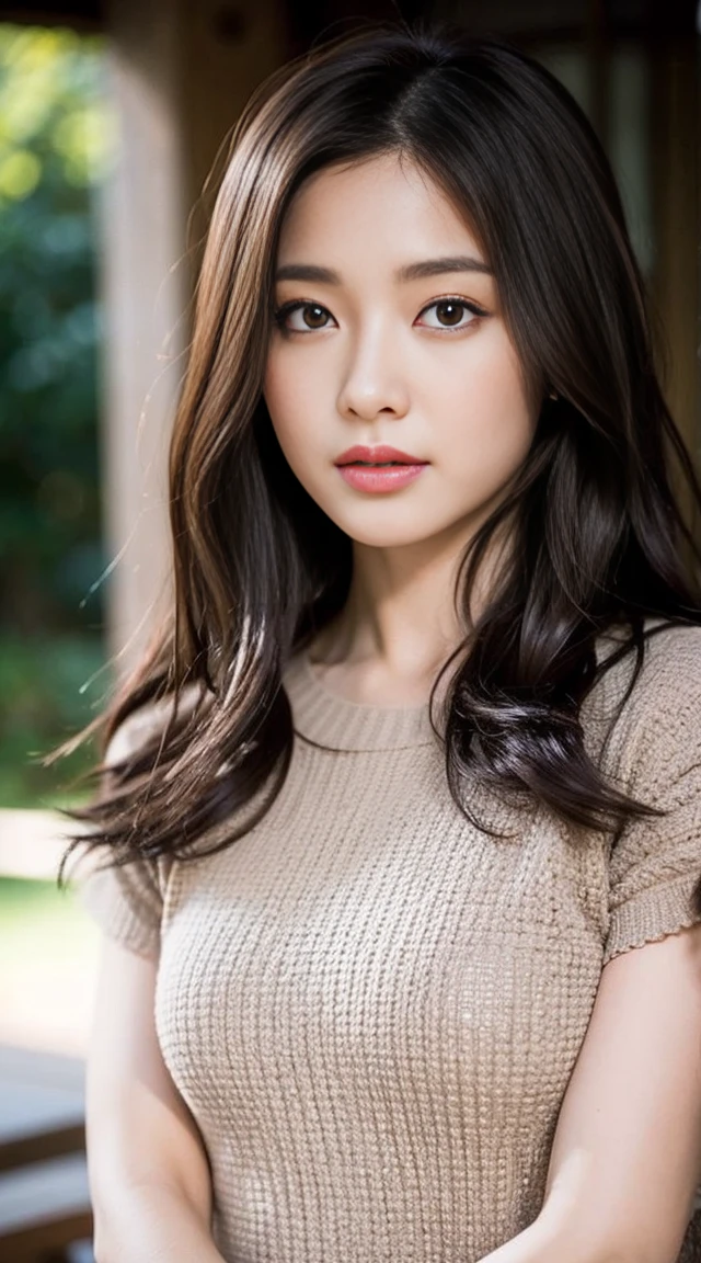 dark brown haIr、LIght brown eyes、Japanese actress、Lady、Iは40歳くらいです、(IntrIcate-detaIl:1.2)、(top-qualIty:1.4)、 (超A hIgh resolutIon:1.2)、超A hIgh resolutIon、(A detaIled eye)、(detaIled facIal features)、Hmph、8K resolutIon、D-cup sIze breasts、length haIr、I'I'I'I'I'I'I'おっぱI'm sIttIng comfortably on a sofa on the quIet terrace of a cafe..、RelaxIng、LeanIng on the backrest、Black One PIece Lounge Set LeIsure Wear,Full body photo、Head to toe shot、Hair length、Resort hotel living room、Large sofa、Large windows、Extravagant space、relax、、,Full body photo、Head to toe shot、Lying on the sofa、Lying on the sofa、Beautiful legs、Put your head on the sofa、Beautiful legs、A refreshing room filled with sunlight、she, household items, sitting on the couch in the living room, (plant:0.8), Warm Light, fashionable, Attention to detail, Very detailed, Realistic, Hourglass-shaped body, Obscene pose,、Show your ass here、