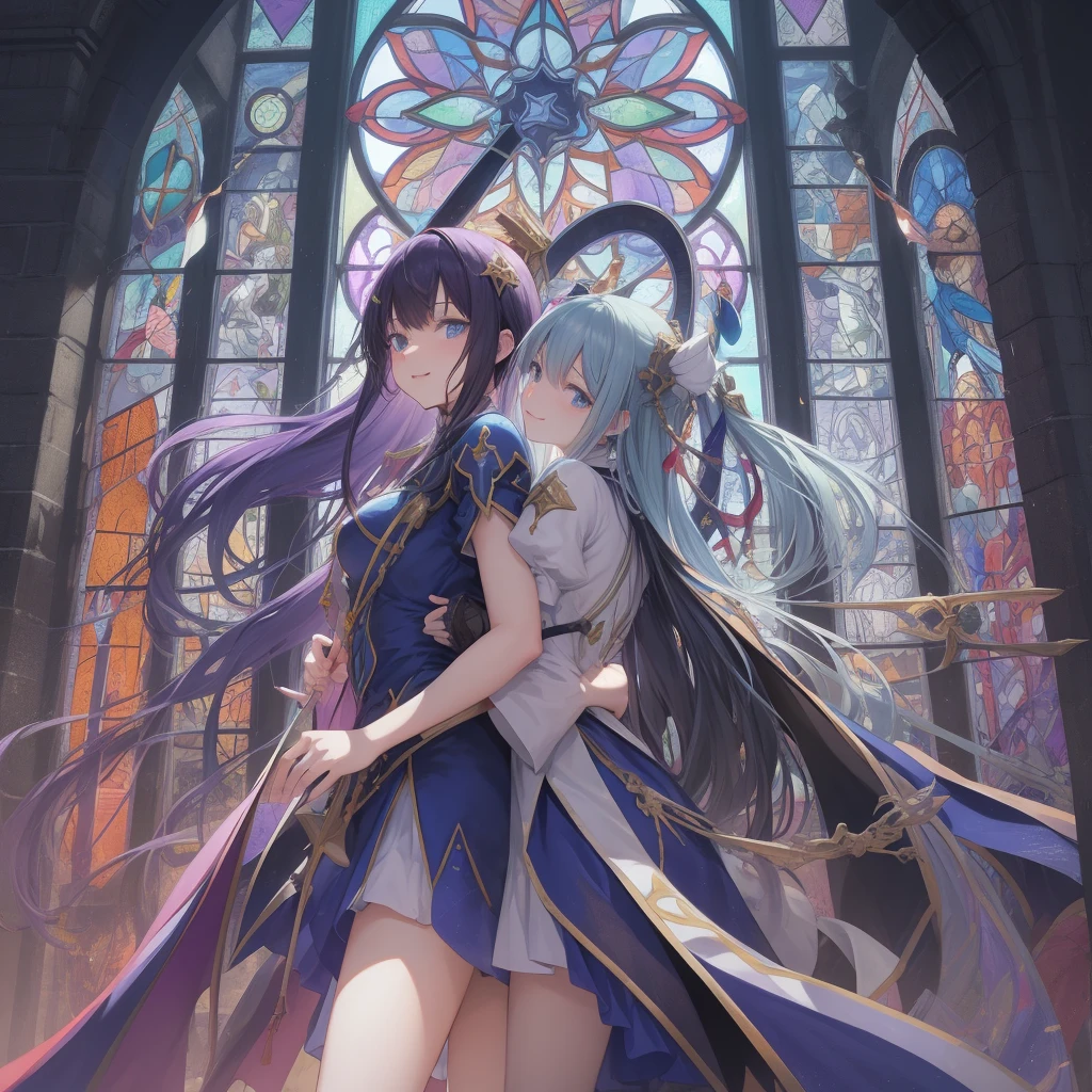 tarot
justice
axis、young woman、smile、Blue Hogow、Cathedral in the background((Stained glass))、Valentine's Chocolate、Surrounded by believers、Light tones、Gothic style、Decorative edging design。
,Add_Details:1, Add_Details:0, Add_Details:0.5