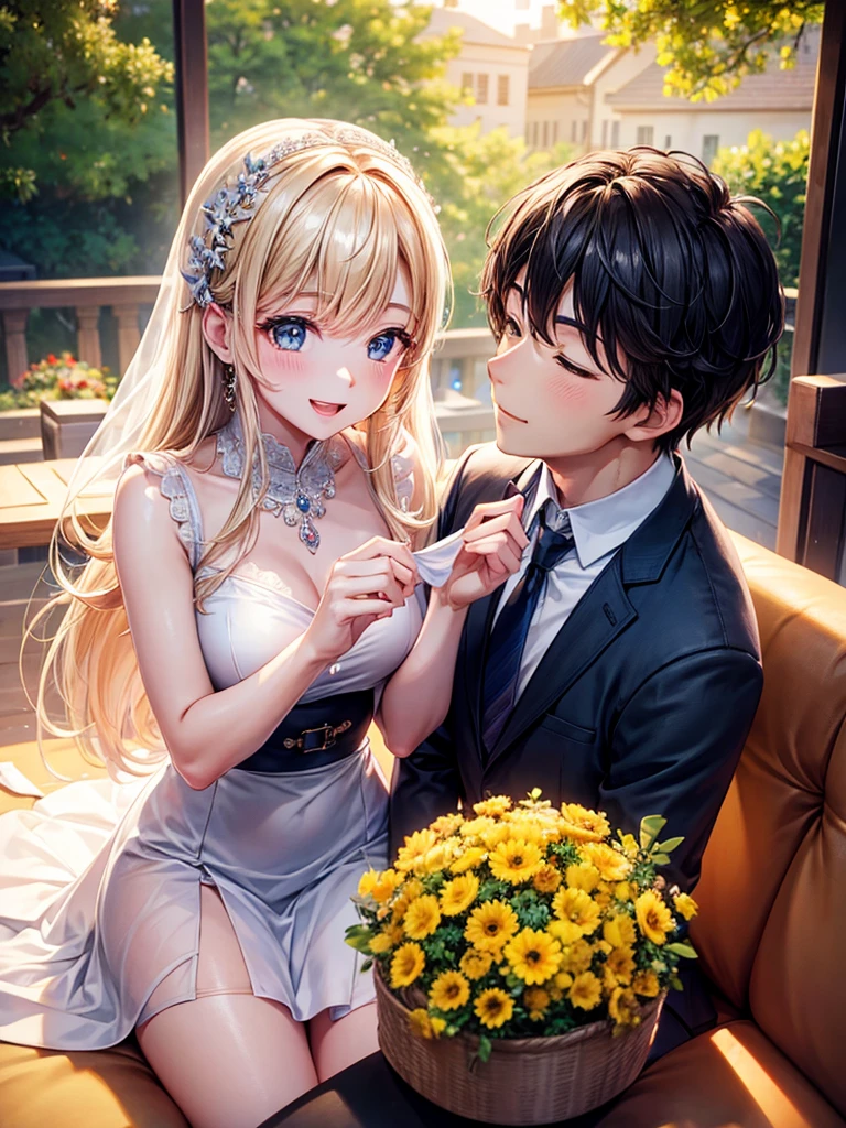 Highest quality,Highest Resolution,couple,,happiness,Date,