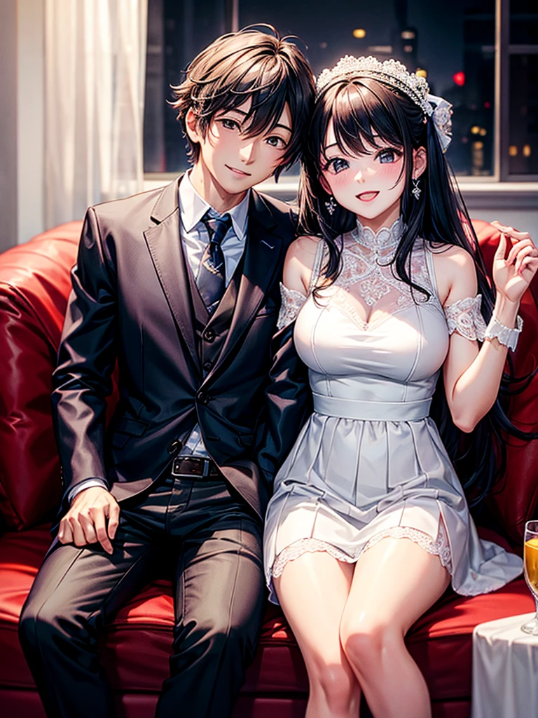 Highest quality,Highest Resolution,couple,,happiness,Date,