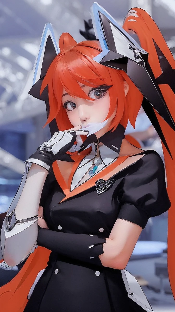 from side, hip up,((addielyn)), side pose, Random posture, night time,  (An extremely delicate and beautiful work), (masterpiece), 1girl, streetwear, highly detailed, ponytail contorted, charming expression, beautiful and clear eyes, blue eye pupil, delicate pearl necklace, delicate earrings, simple blurred background, extreme detail description, beautiful, charming, ultra-fine painting, delicate face, delicate figure, Fine collarbones, lovely lips, soft behind, mix4,(8k, RAW photo, best quality, masterpiece:1.2), (realistic, photo-realistic:1.37),1girl,cute,cityscape, night, rain, wet, professional lighting, photon mapping, radiosity, physically-based rendering, above waist,