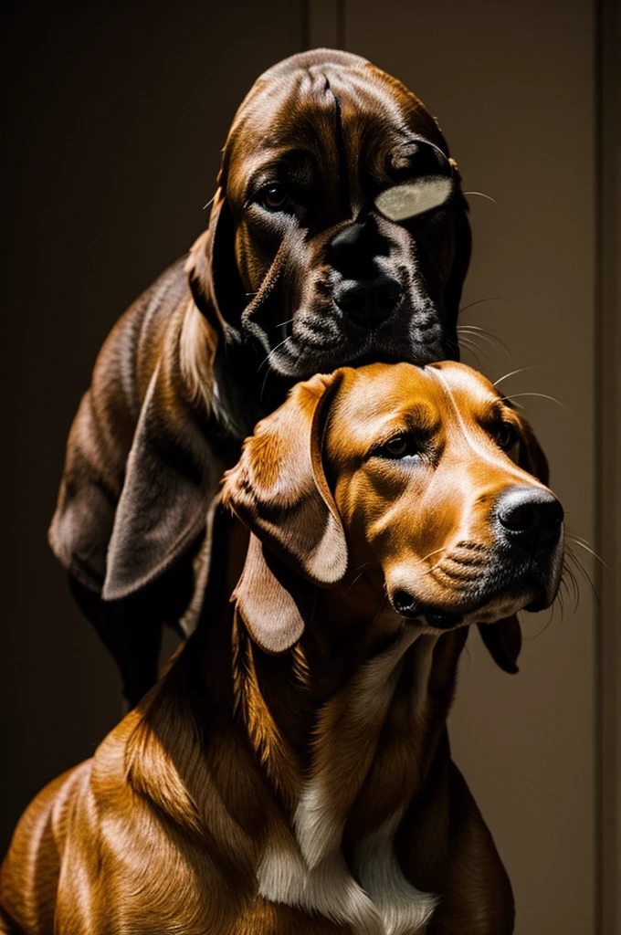 dog with human head